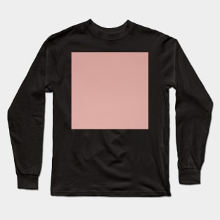 Pink leather texture closeup Long Sleeve T-Shirt